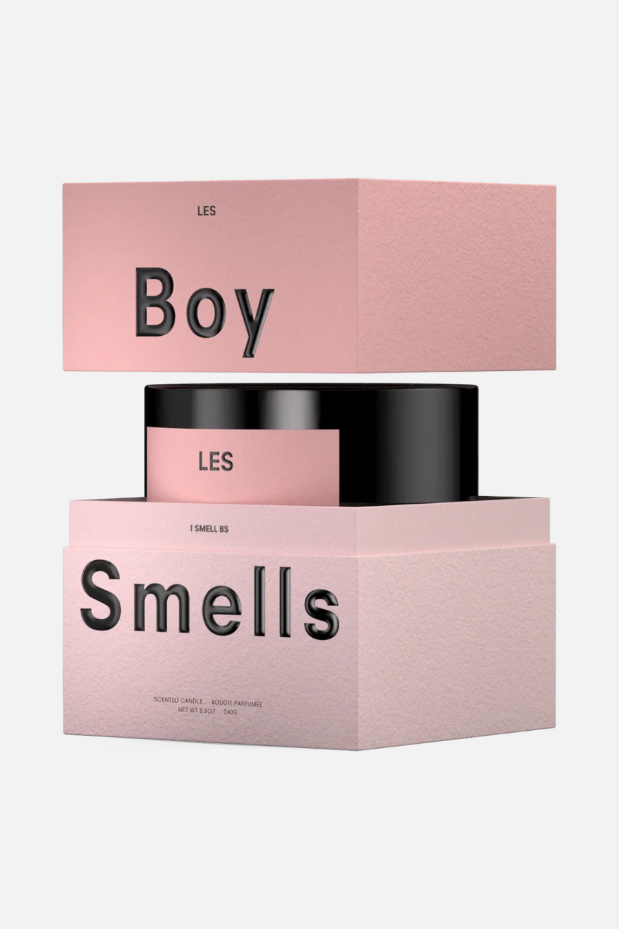 Boy Smells Les Standard Candle – back view