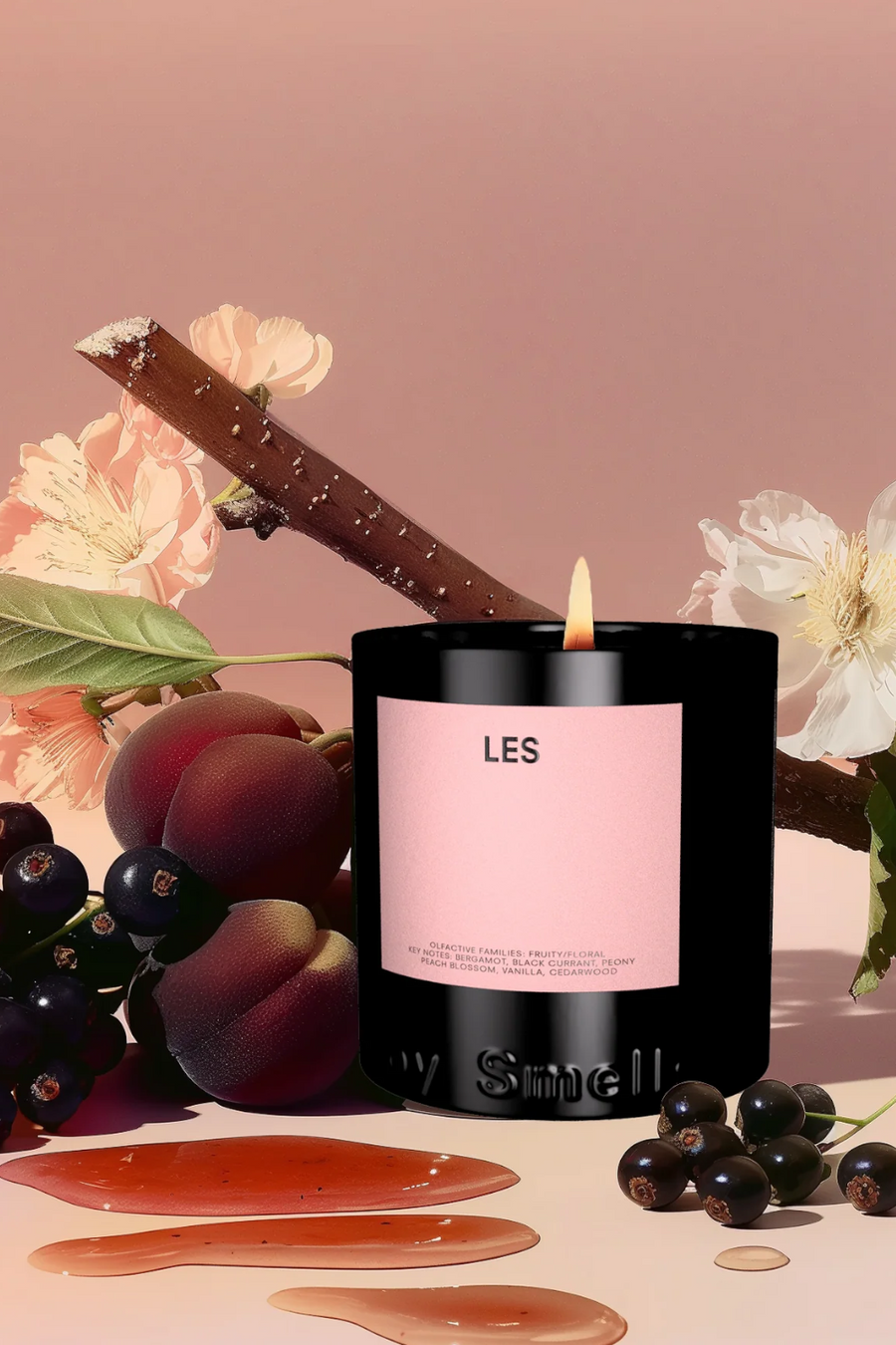 Boy Smells Les Standard Candle – side view