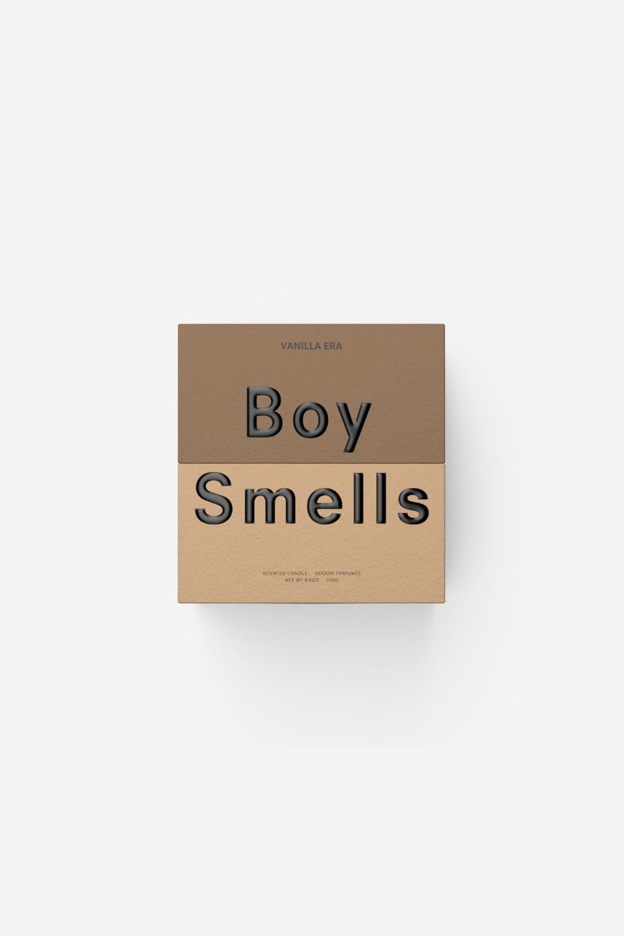 Boy Smells Vanilla Era Candle – back view