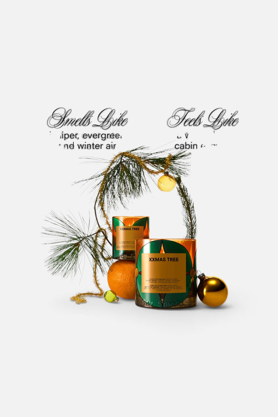 Boy Smells XXmas Tree Candle – detail