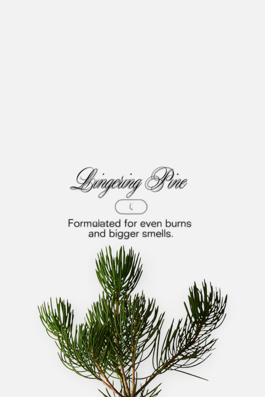 Boy Smells XXmas Tree Candle – detail