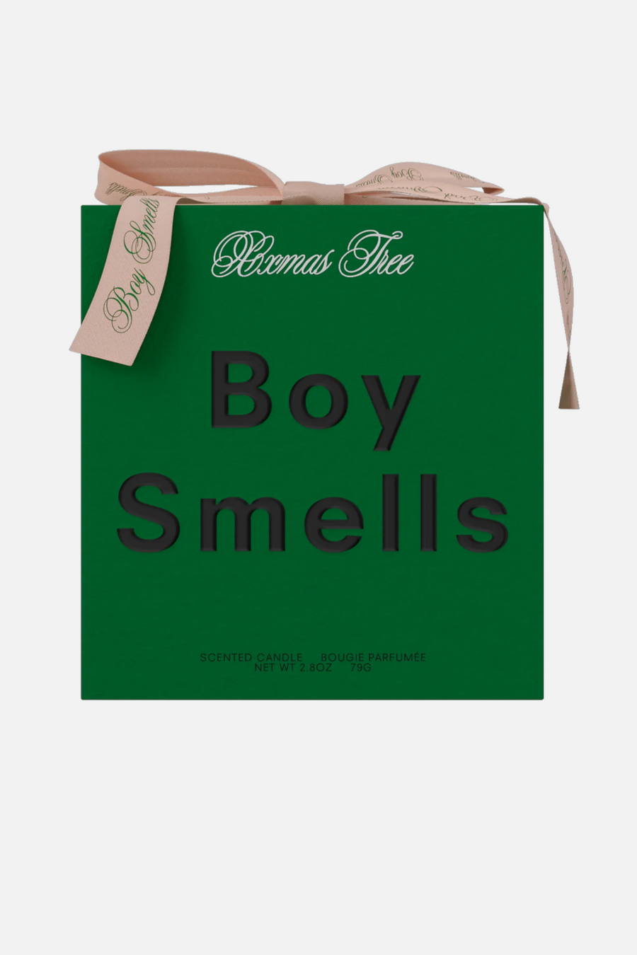Boy Smells Xxmas Tree Holiday Magnum 27 oz Candle – back view