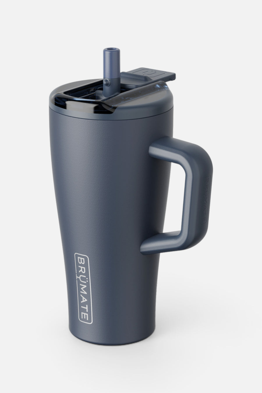 BrüMate Era Flip 20oz Tumbler in Nightfall Blue – front view