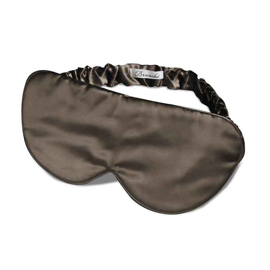 Branche Pour Homme Silk Eye Masque in Driftwood – back view