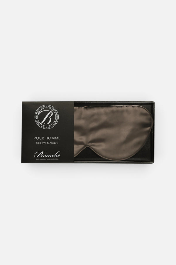 Branche Pour Homme Silk Eye Masque in Driftwood