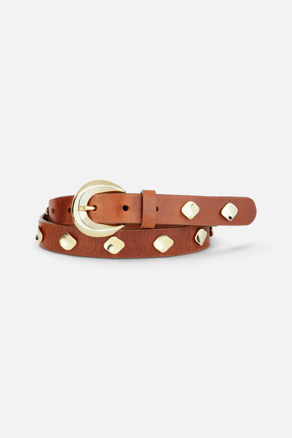 Brave Eason Belt in Brandy