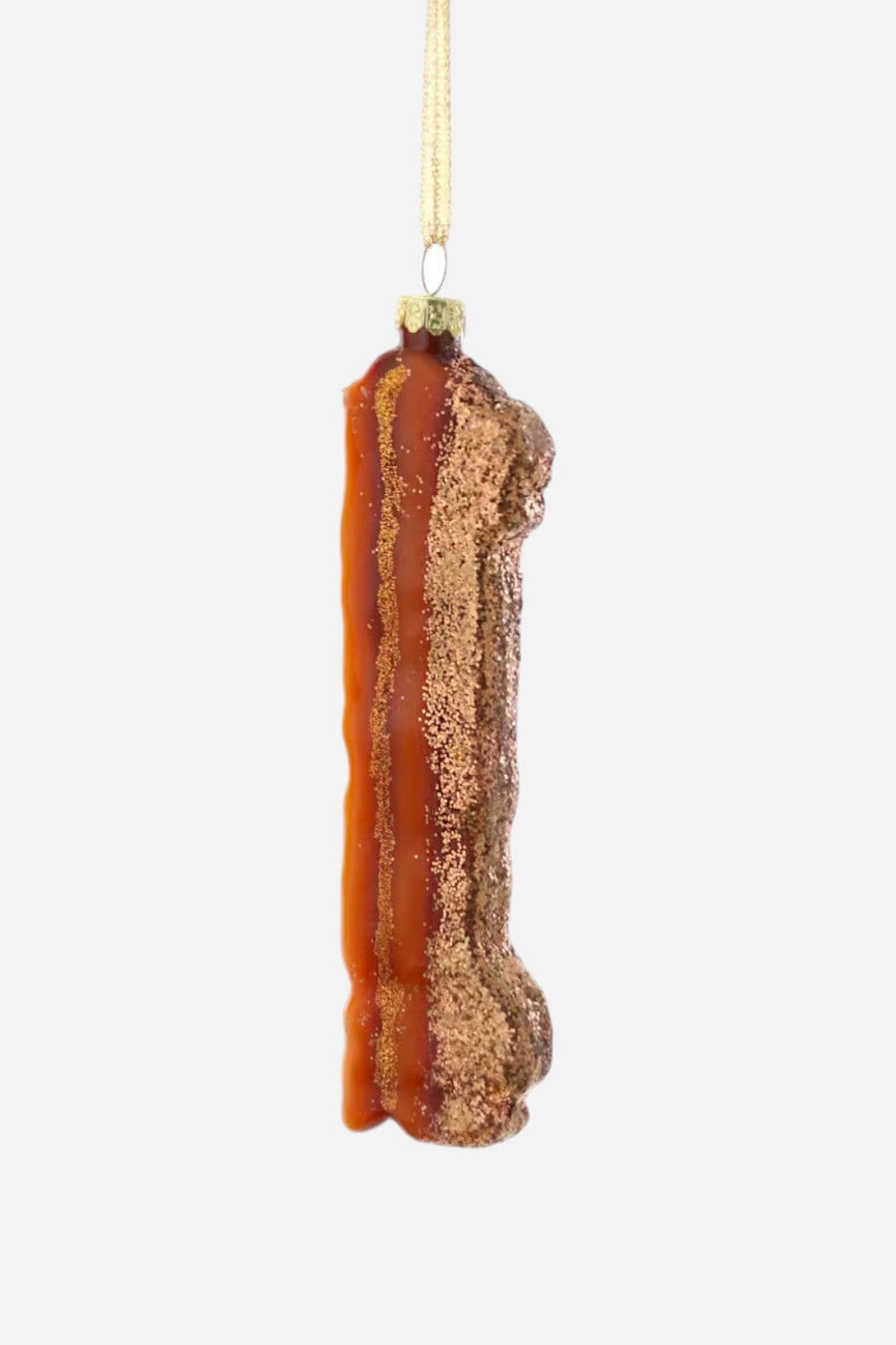 Breakfast Bacon Light Ornament – front view