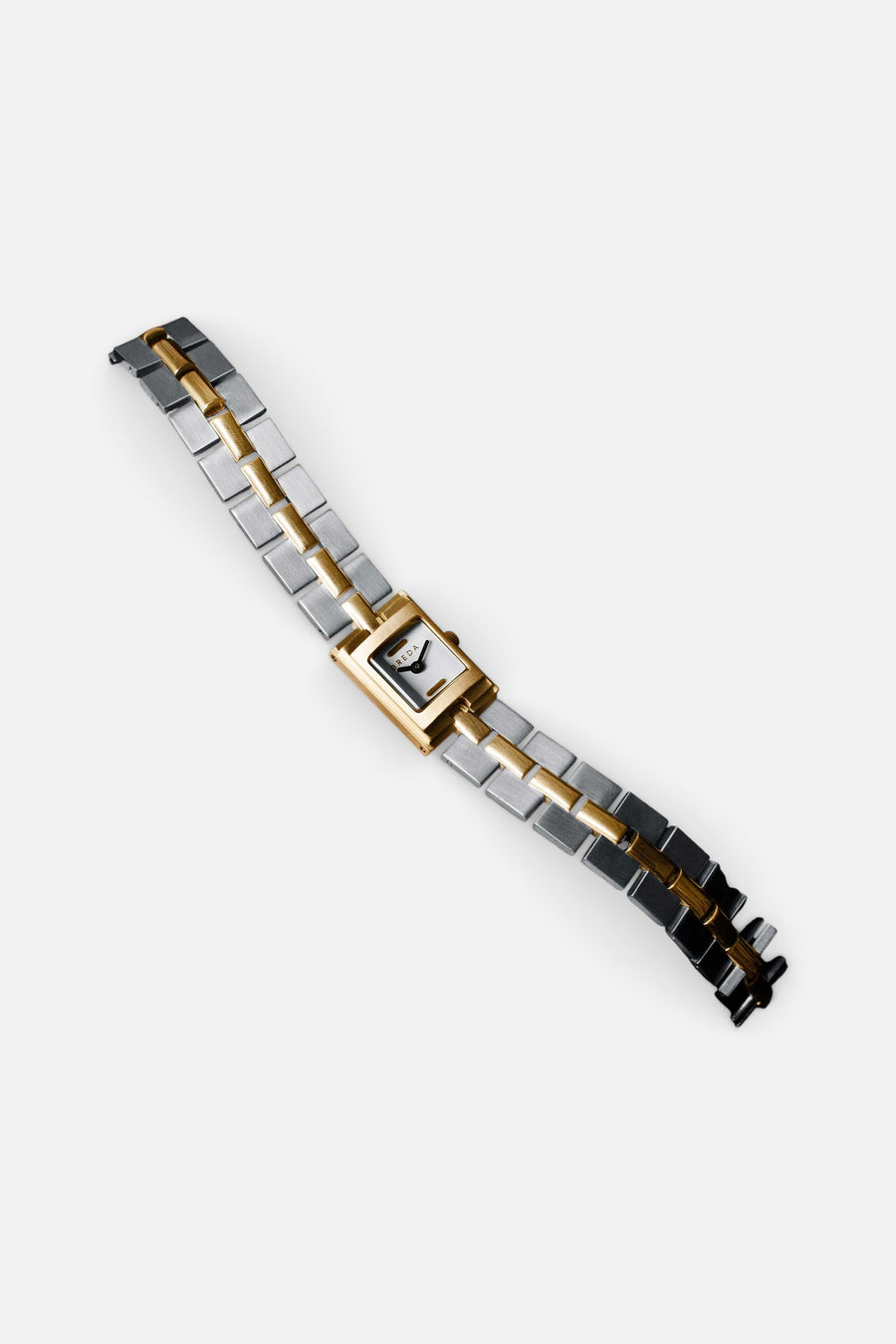 Breda Relic Bracelet Watch in Gold/Silver/Ivory – detail