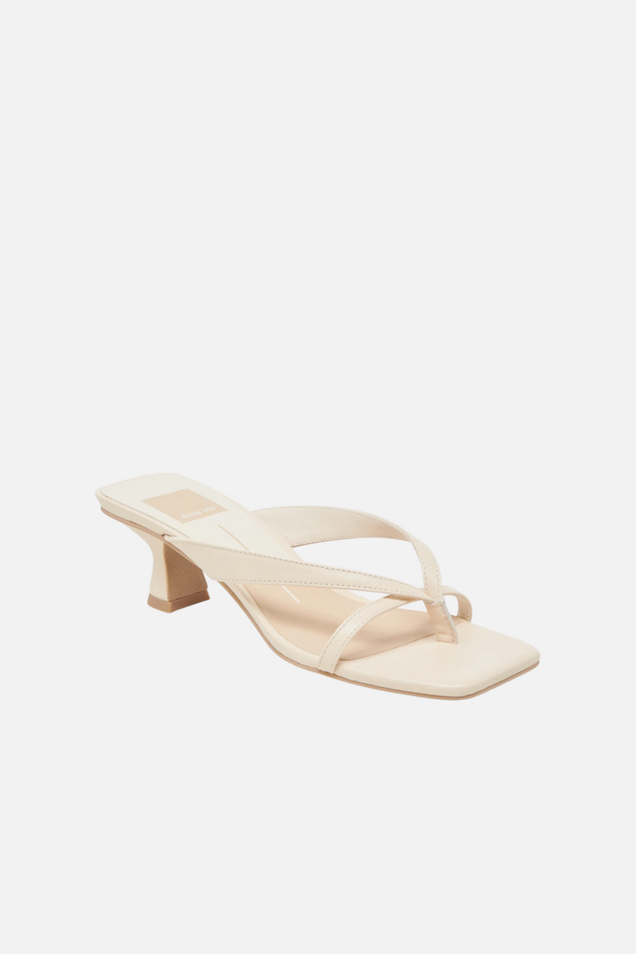 Dolce Vita Brevel Heels in Bone Leather