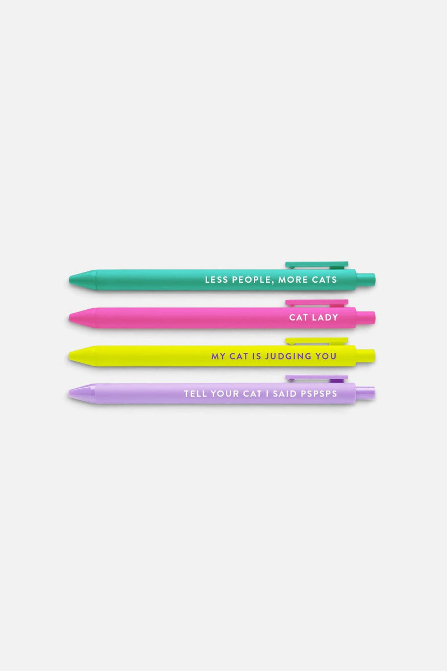 Brittany Paige Cat Lovers Pen Set – front view