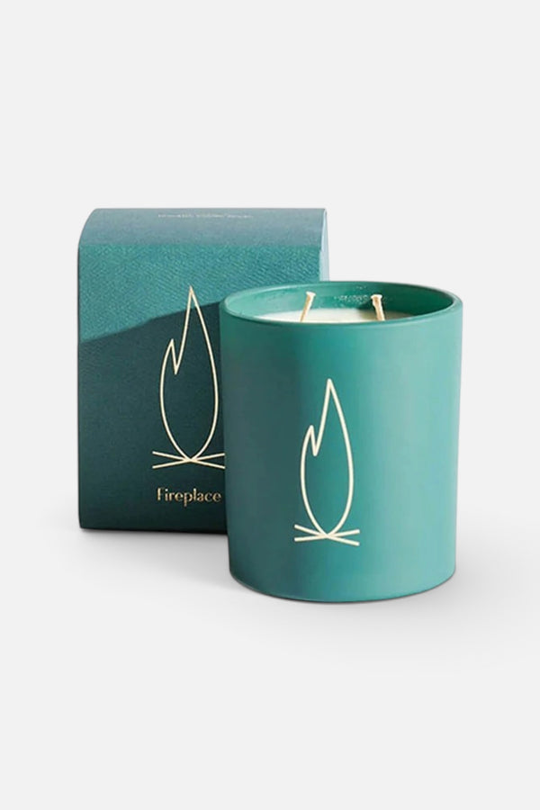 Brooklyn Candle Studio Vert Deco Fireplace Candle