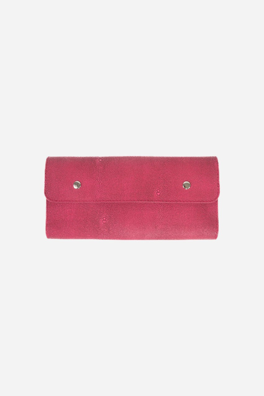 BROUK & CO. Ace 3-In-1 Wireless Charging Pad Fuschia – back view