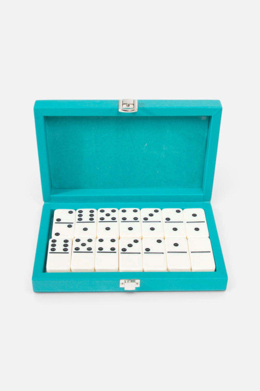 Brouk & Co. Ellen Dominoes Set in Teal – alternate