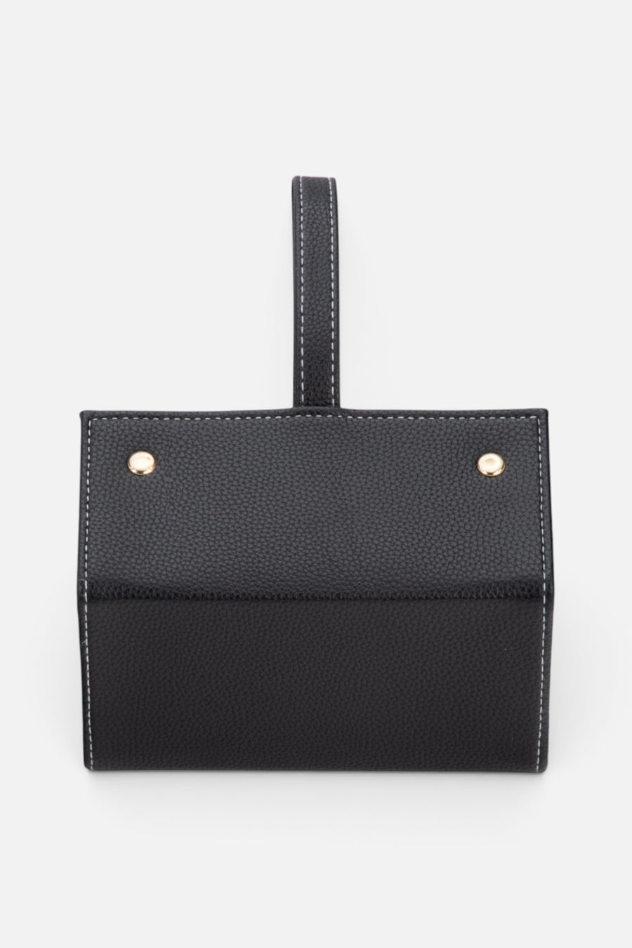 Brouk & Co. Leah 5 Eyewear & Jewelry Case in Black – front view