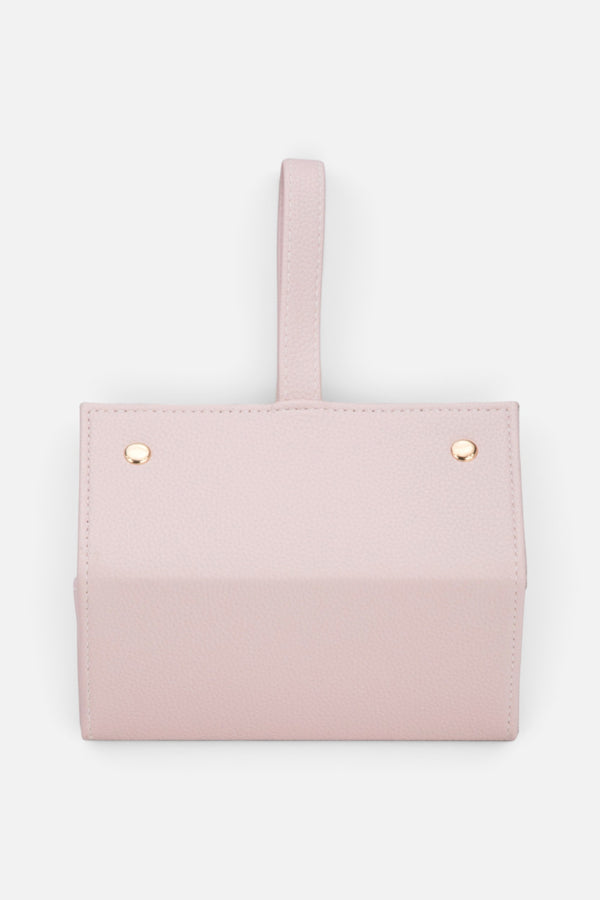 Brouk & Co. Leah 5 Eyewear & Jewelry Case in Pale Pink
