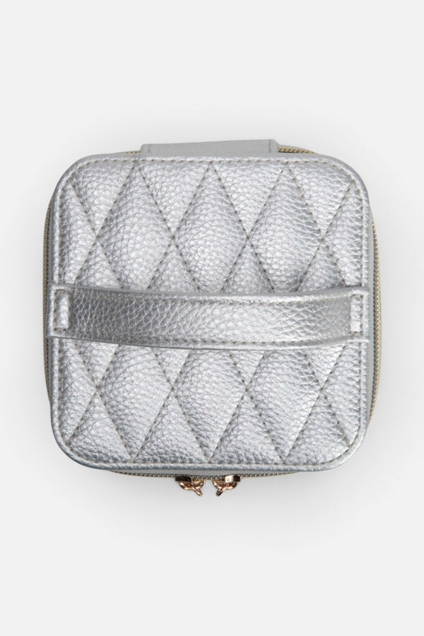 Brouk & Co. Leah Quilted Travel Jewelry Case with Pouch
