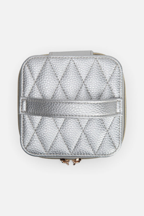 Brouk & Co. Leah Quilted Travel Jewelry Case with Pouch