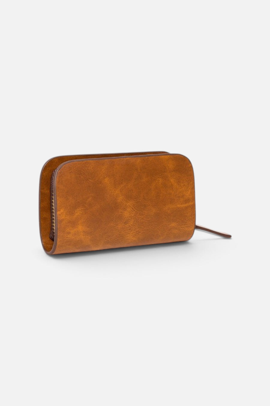 Brouk & Co. Manicure Set in Brown – back view