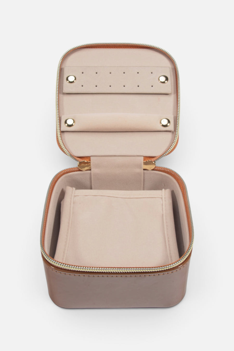Brouk & Co. Pearl Travel Jewelry Case with Pouch – alternate