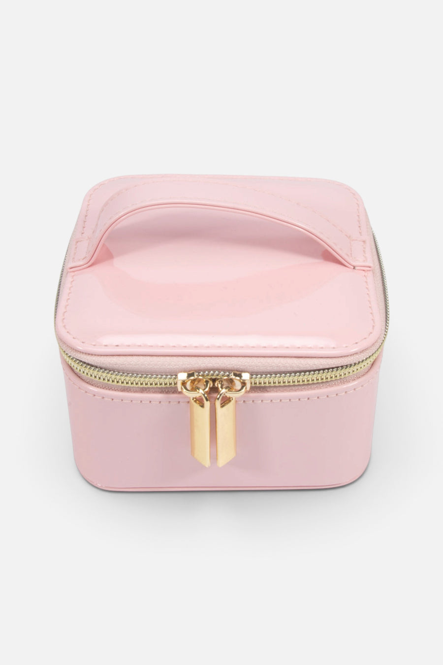 Brouk & Co. Pearl Travel Jewelry Case with Pouch – front view