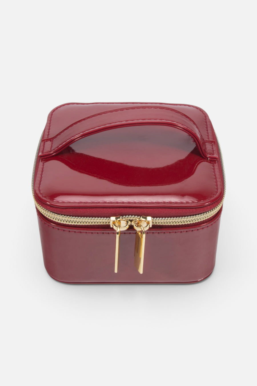 Brouk & Co. Pearl Travel Jewelry Case with Pouch – front view