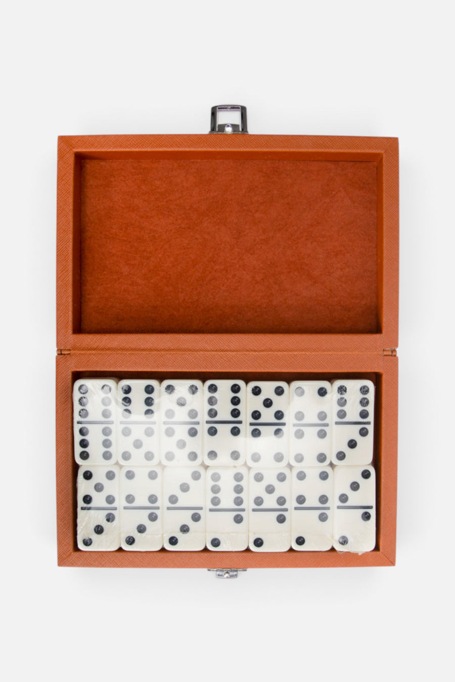 Brouk & Co. Rowan Dominoes Set in Saddle – alternate