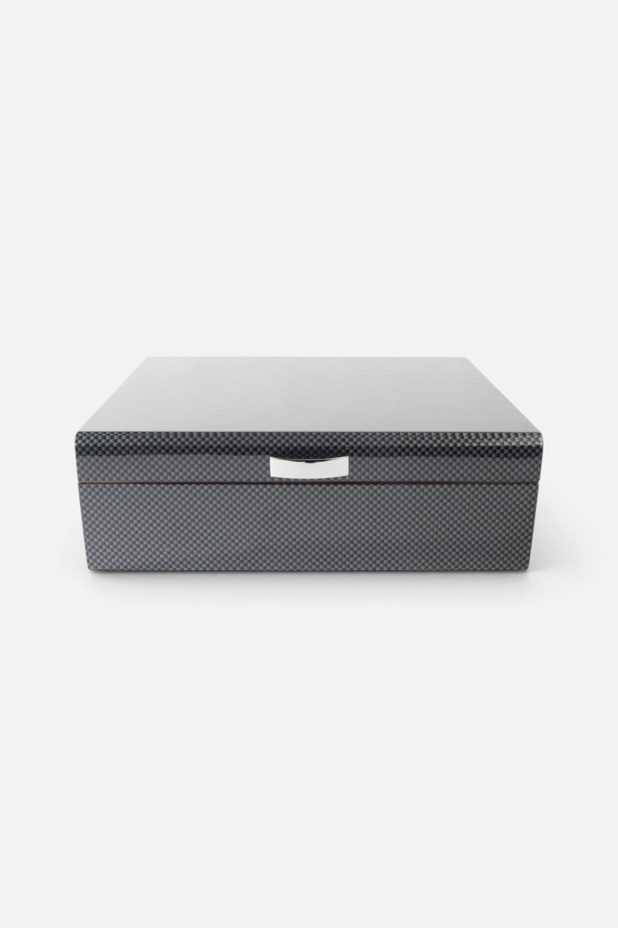 Brouk & Co. The Carter Carbon Fiber Cigar Humidor – front view