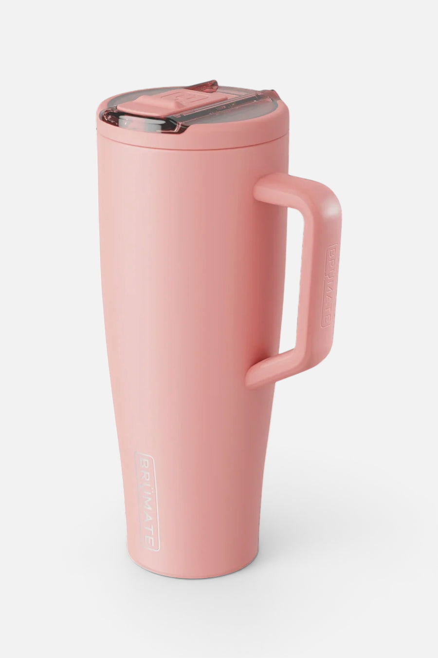 Brumate Era Flip Tumbler in Guava – back view
