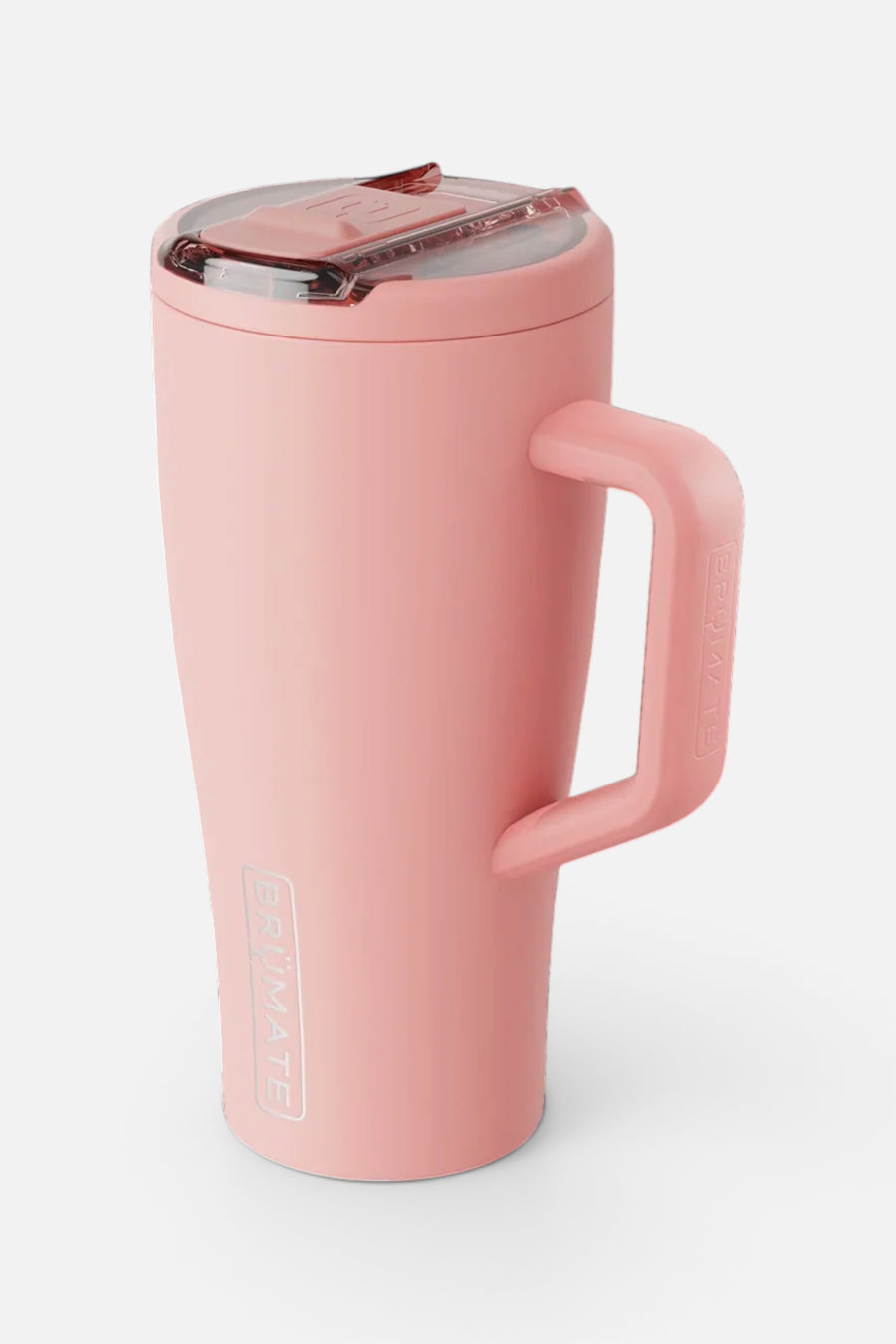 Brumate Era Flip Tumbler in Guava – flat lay