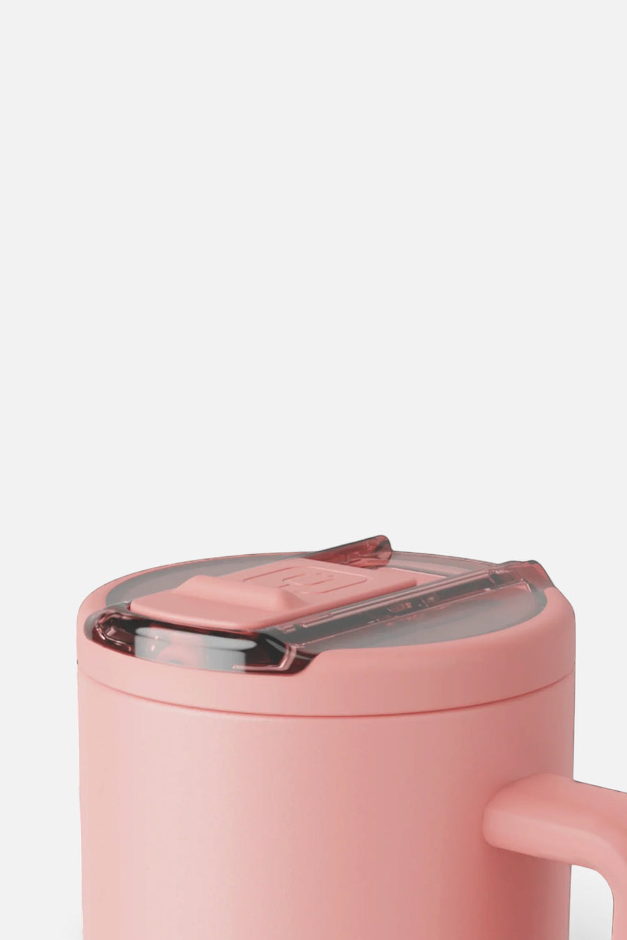 Brumate Era Flip Tumbler in Guava – side view