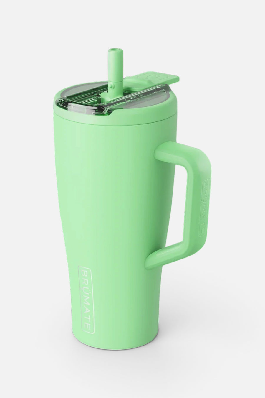 Brumate Era Flip Tumbler in Kiwi – flat lay