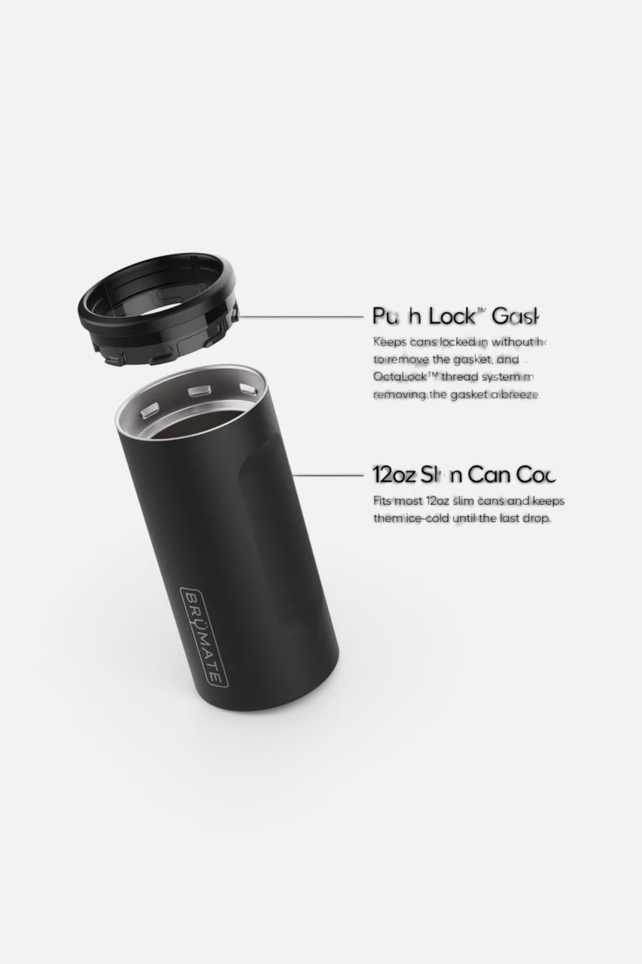 Brumate Hopsulator Slim V2 in Curacao – back view