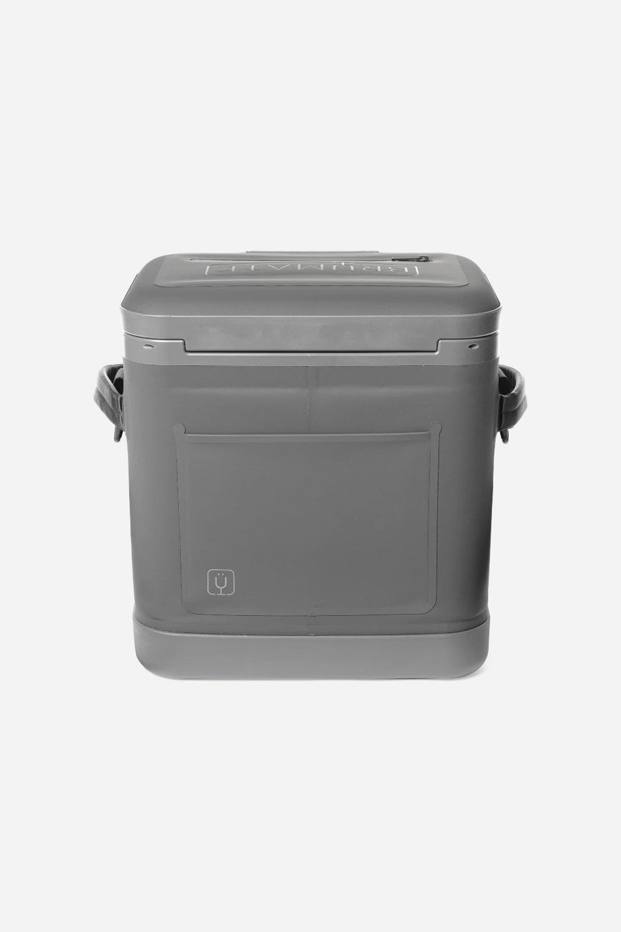 Brumate MagPack 18-Can Shoulder Sling Soft Cooler in Graphite – flat lay