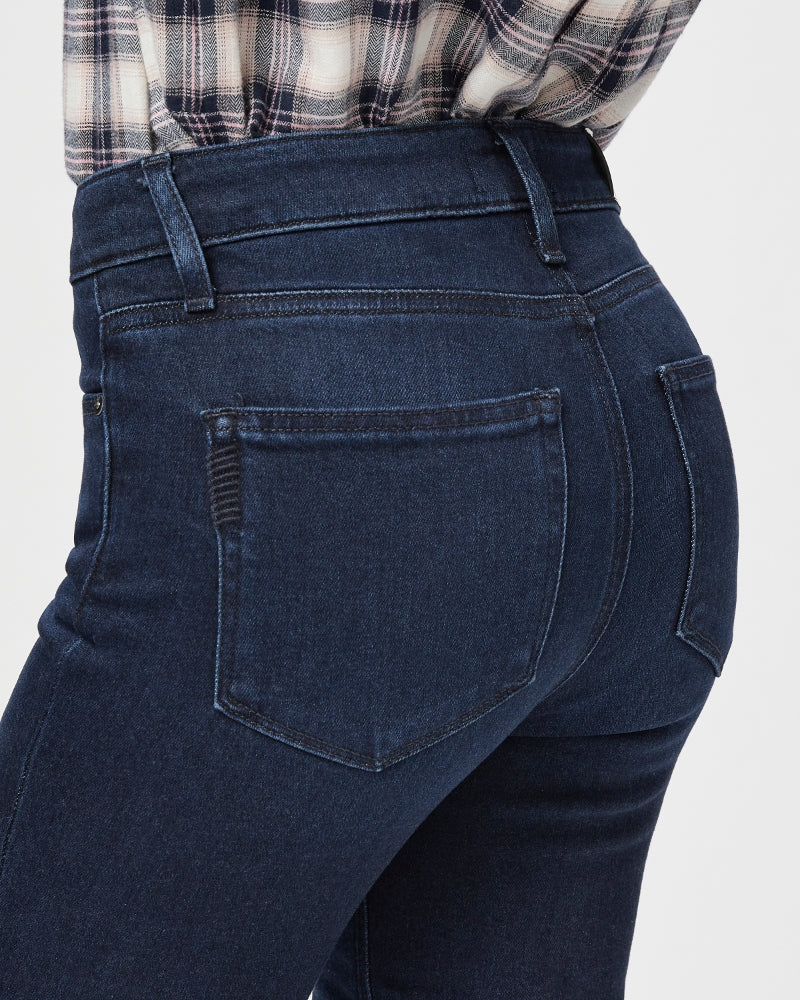 Paige High Rise Manhattan Bootcut Pant in Manifesto