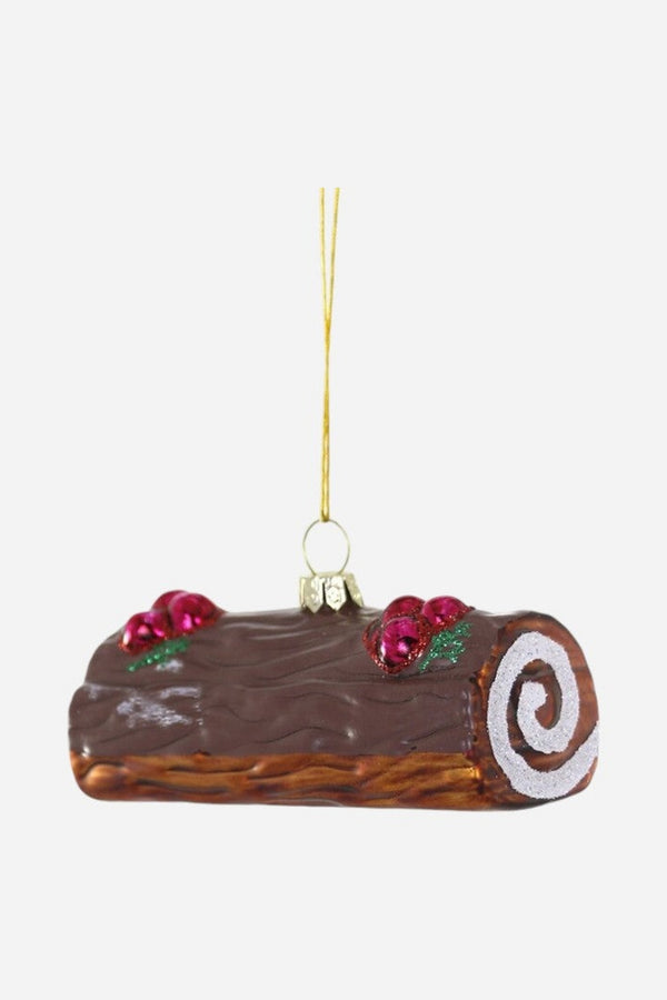 Buche De Noel Ornament