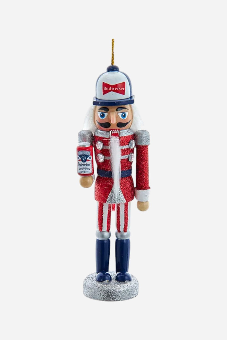 Budweiser Nutcracker Ornament – front view