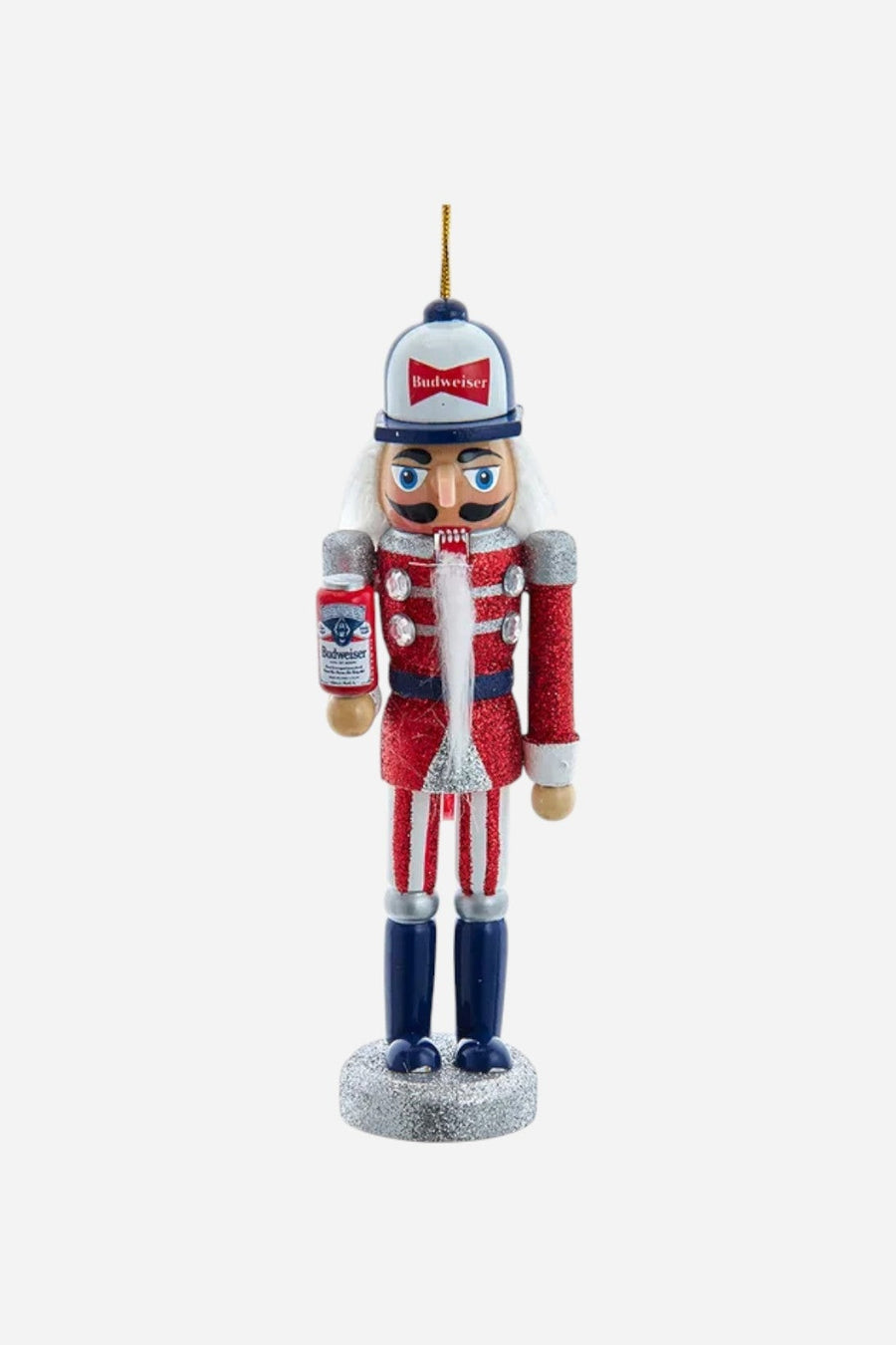 Budweiser Nutcracker Ornament – front view