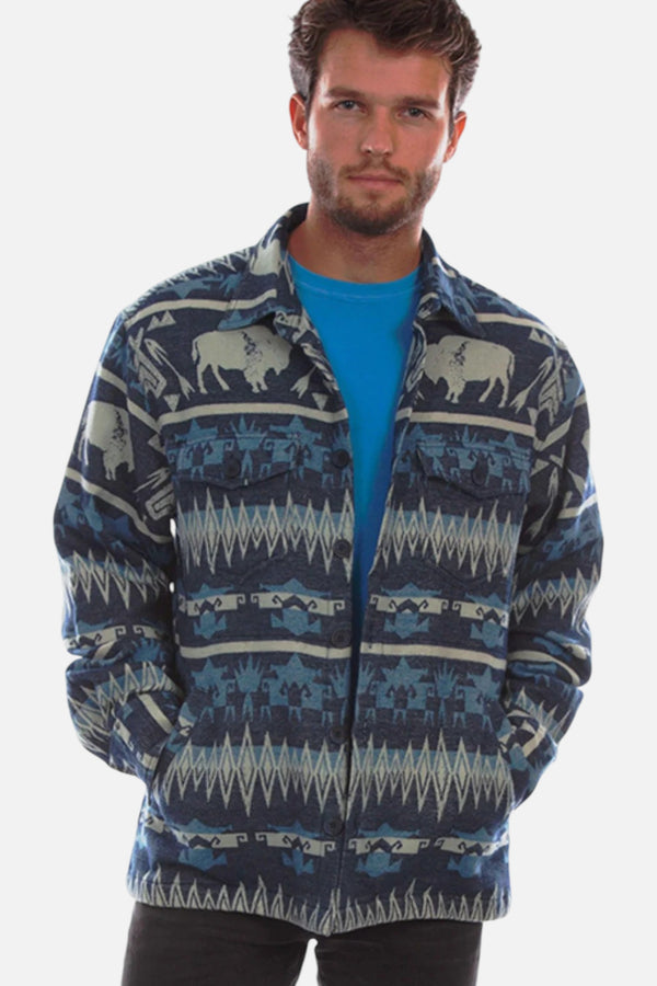 Buffalo Shirt Jacket, Blue
