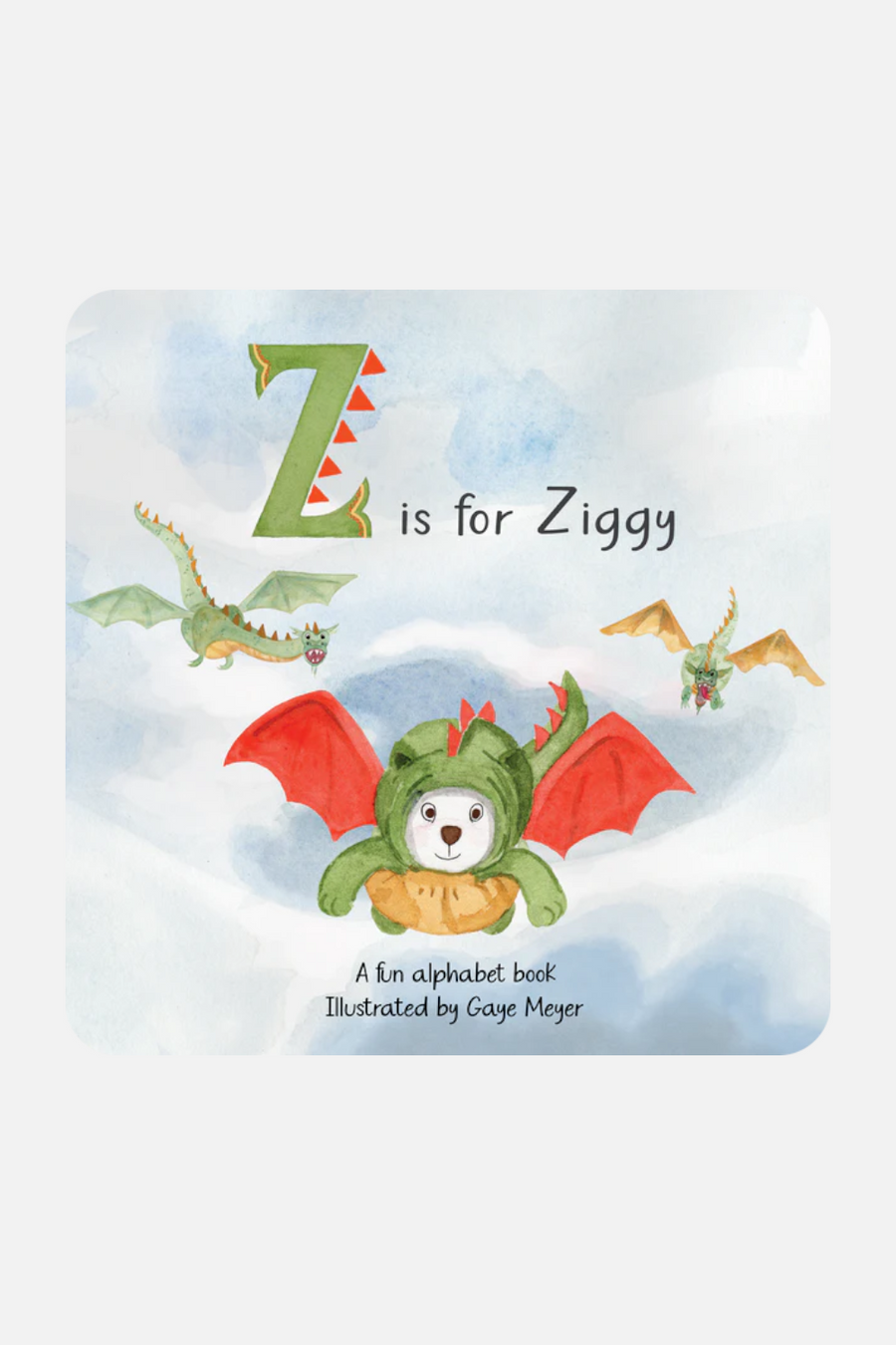 Bukowski Bear Z Is for Ziggy Book – front view