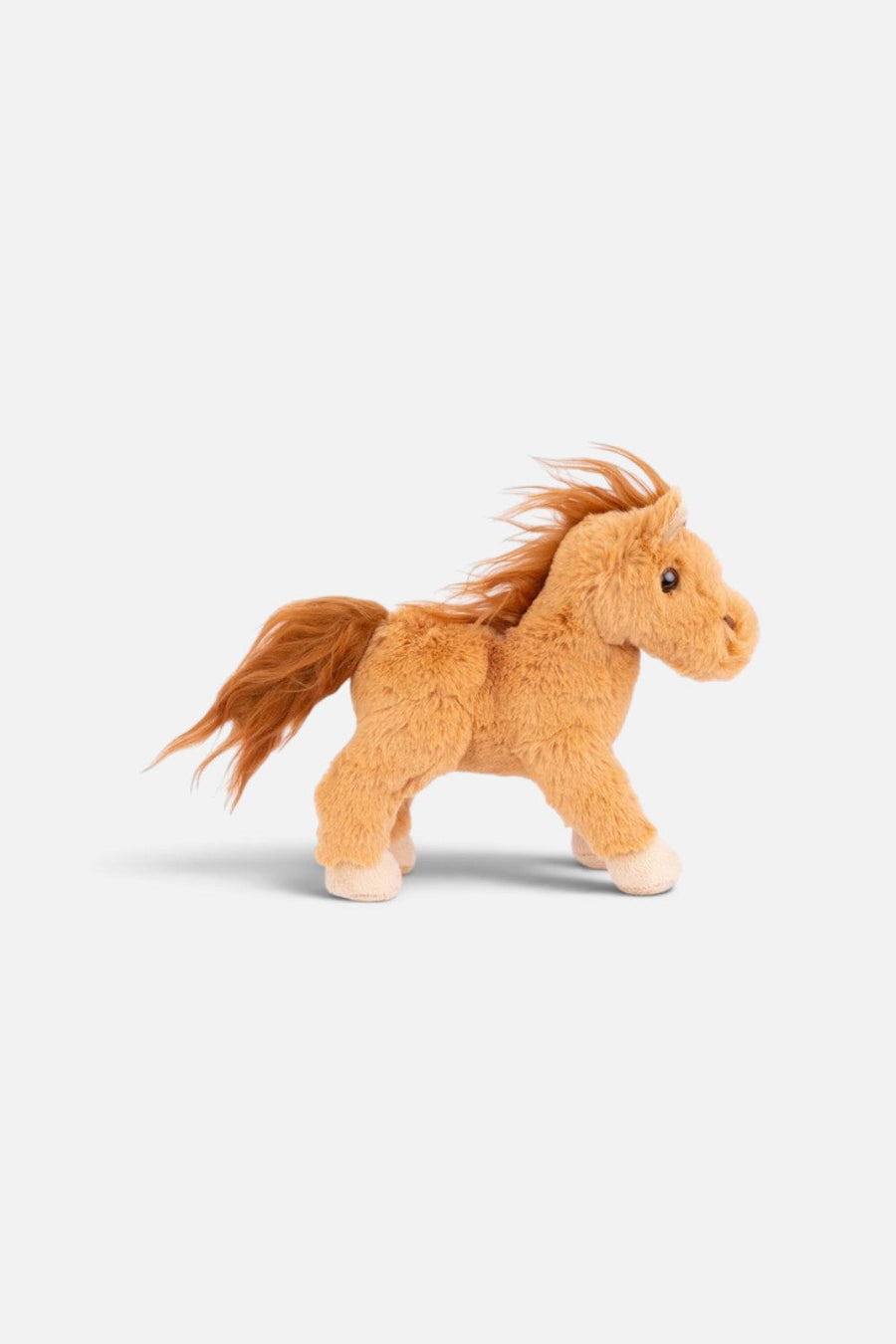 Bukowski Bears Baby Chocolate Horse Toy in Brown – back view