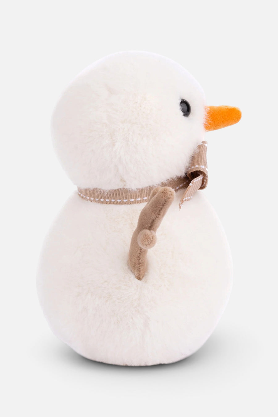 Bukowski Bears Jack Snowman Plush in White – side view