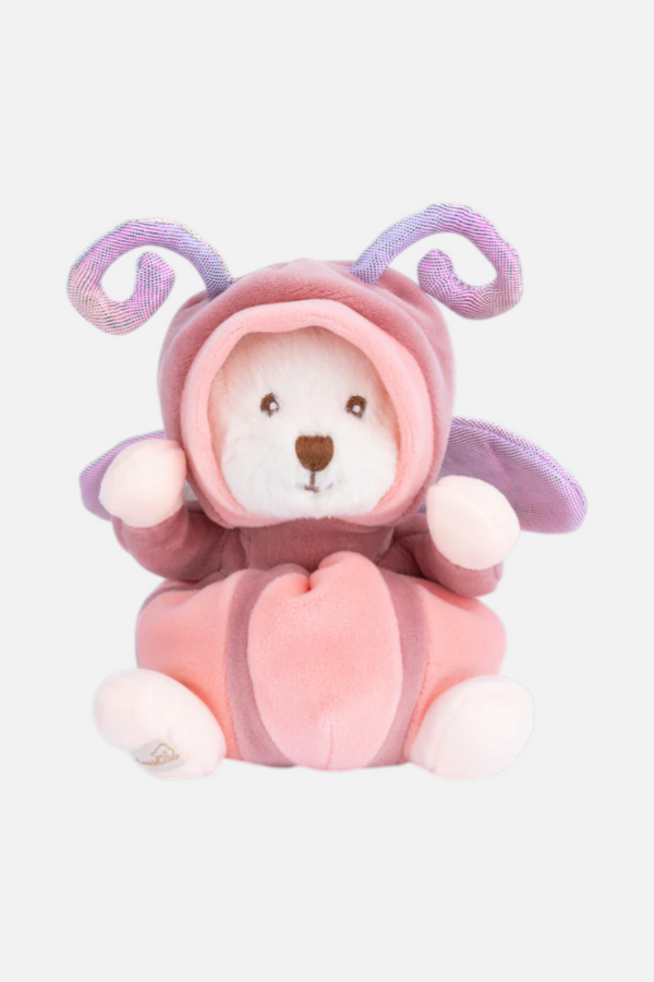Bukowski Bears Ziggy Butterfly in Rose