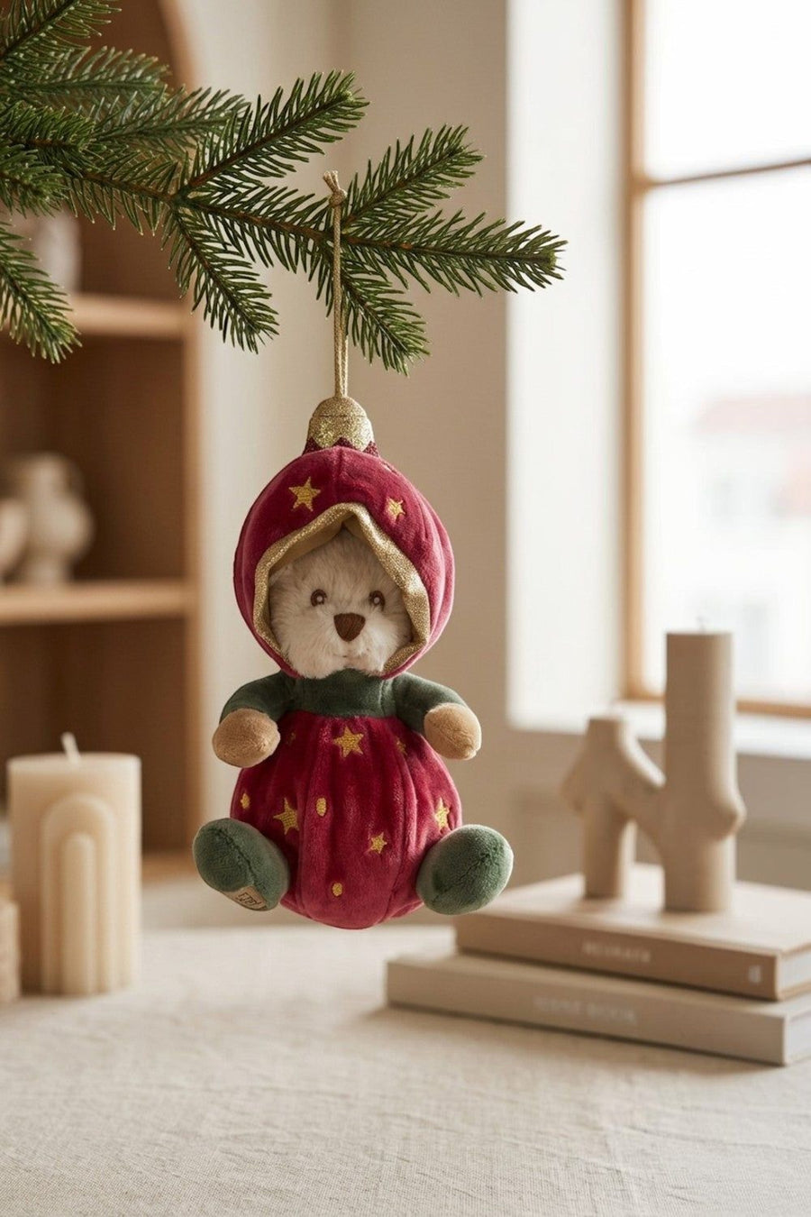 Bukowski Bears Ziggy Ornament – detail