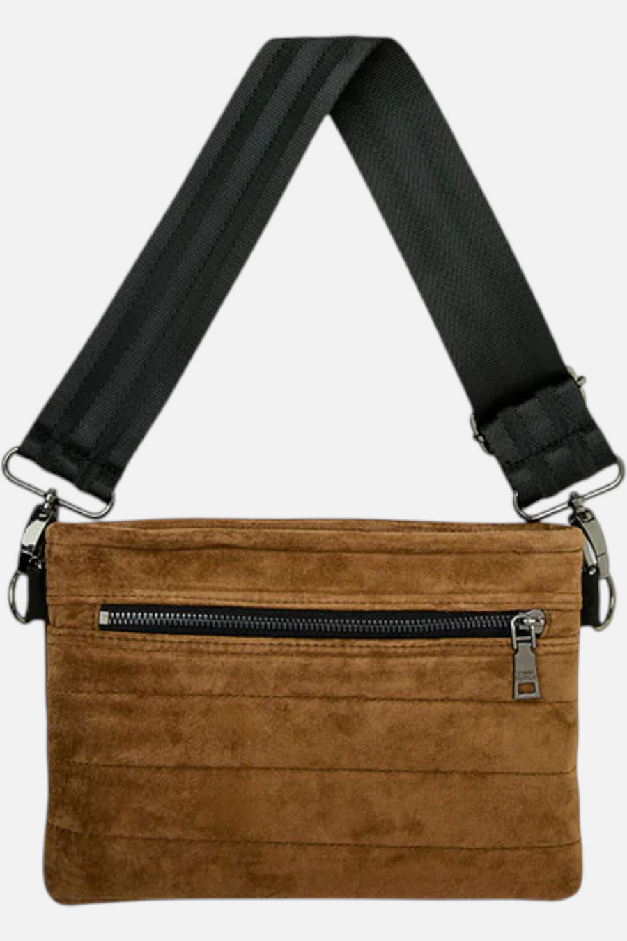 Bum Bag 2.0 in Honey Luxe Suede – detail