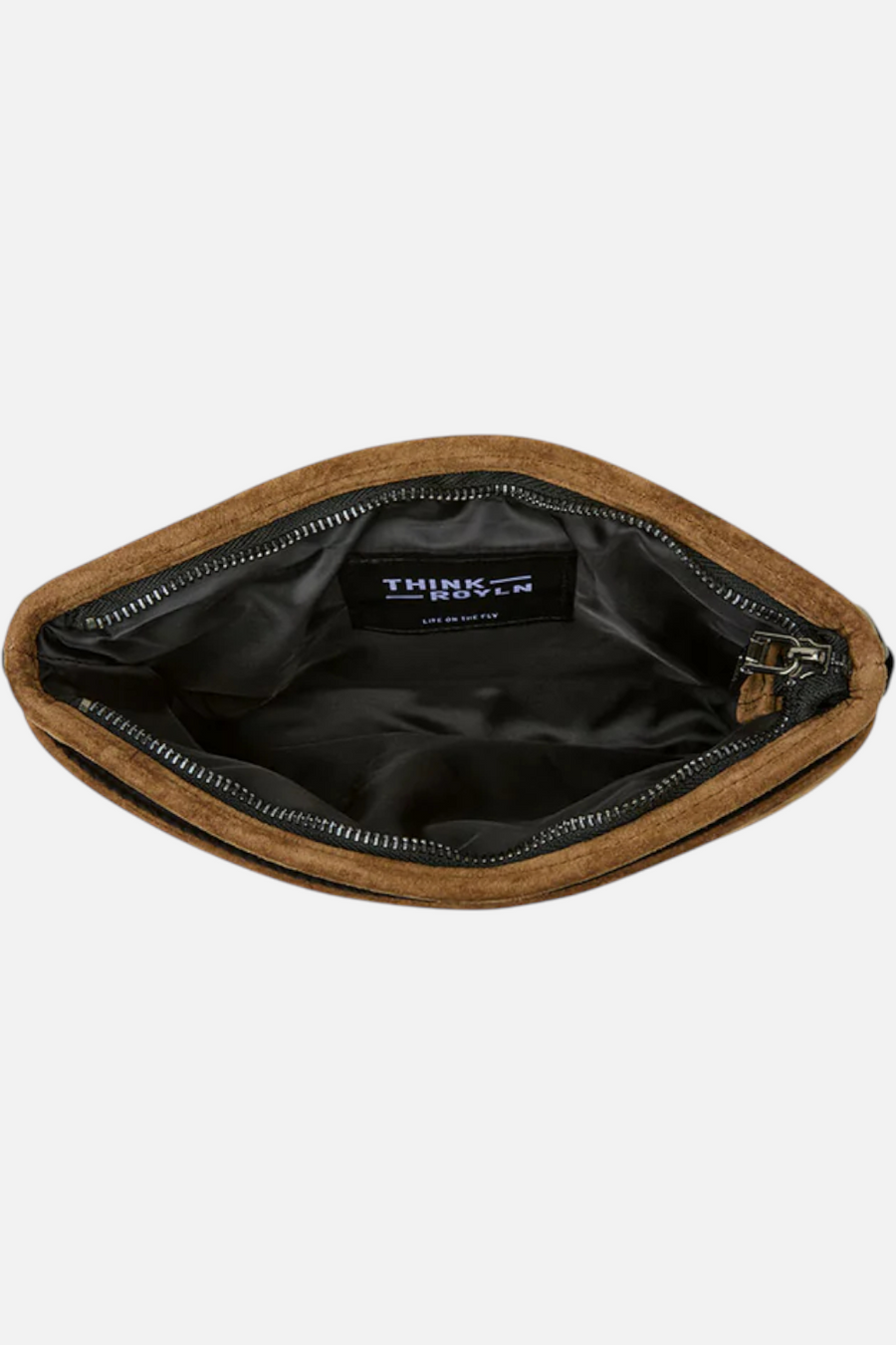 Bum Bag 2.0 in Honey Luxe Suede – flat lay