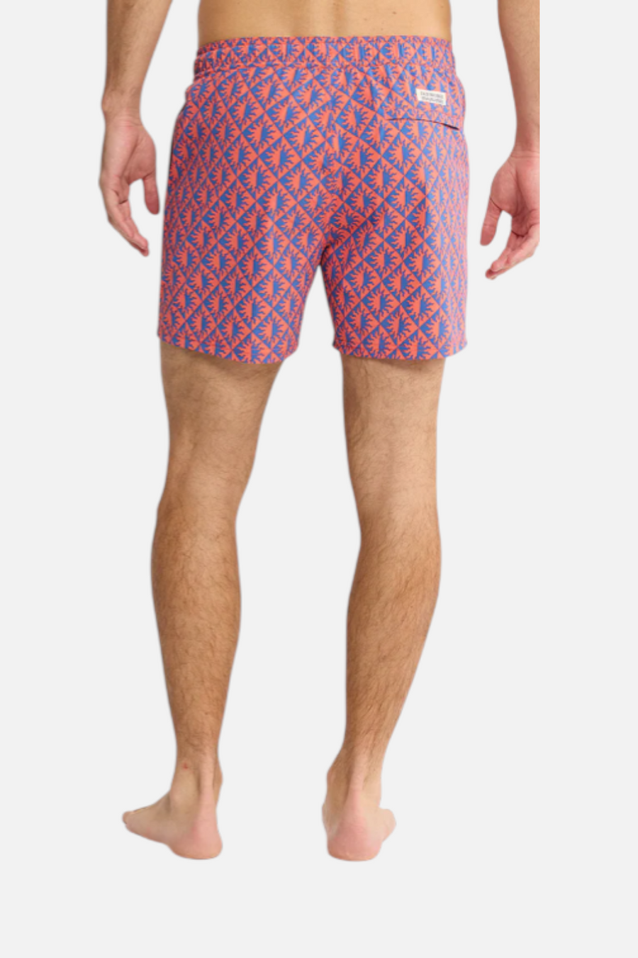 Fair Harbor Men's Bungalow Trunk in Cobalt Suns