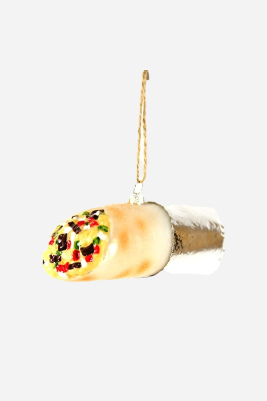 Burrito Ornament – front view