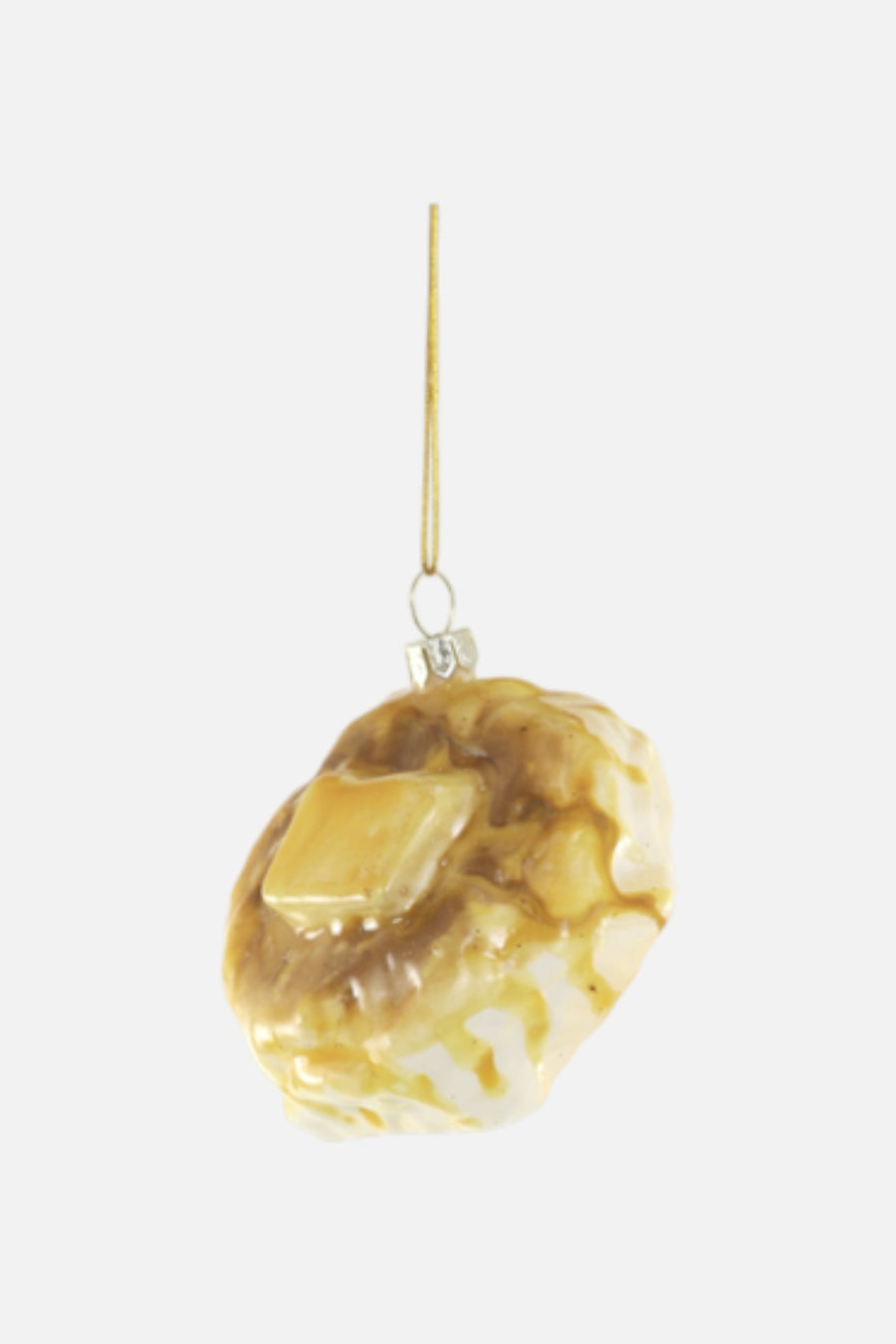 Buttermilk Biscuit Ornament – three-quarter view