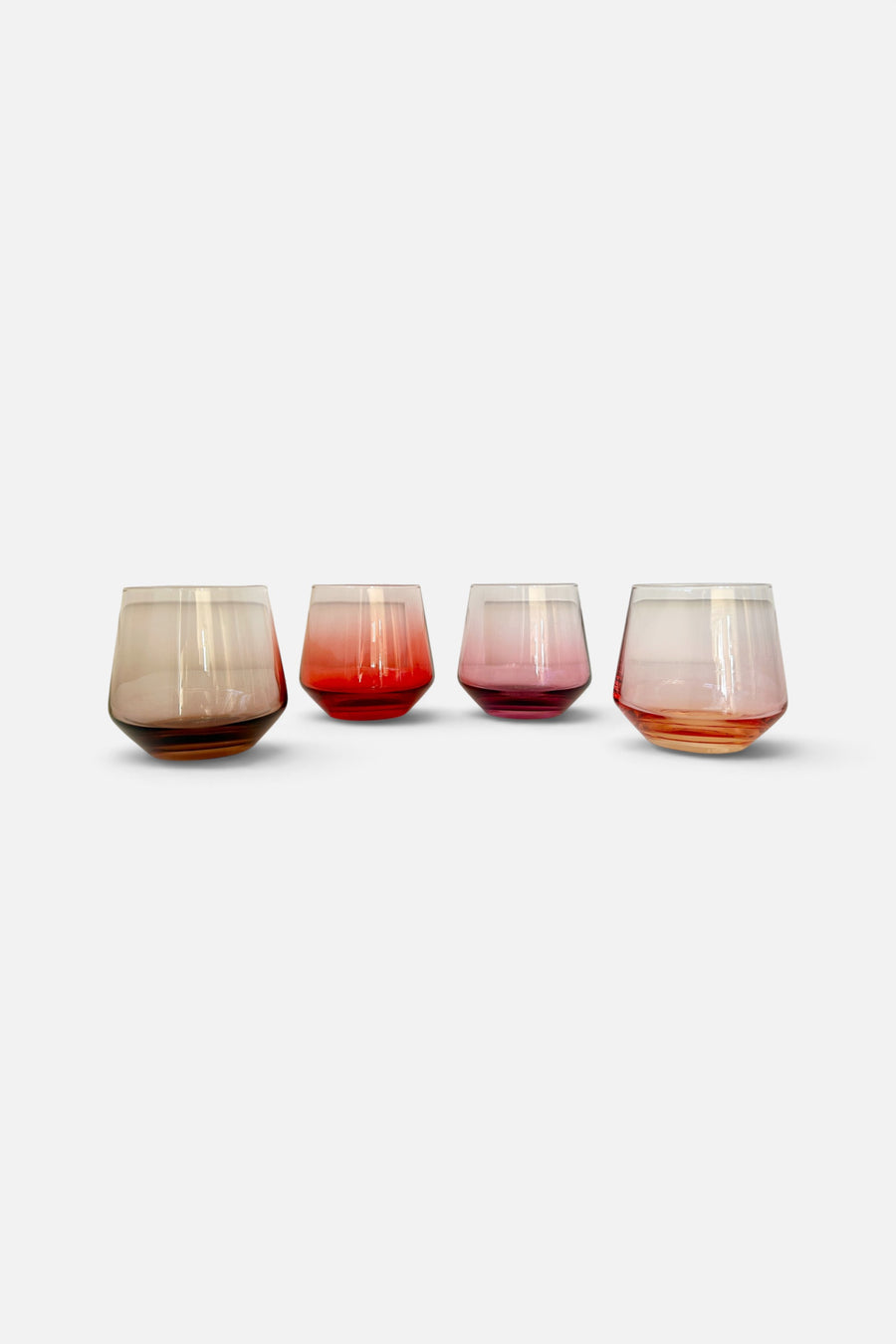 Byrdeen Autumn Stemless Glass - Set of 4 – side view
