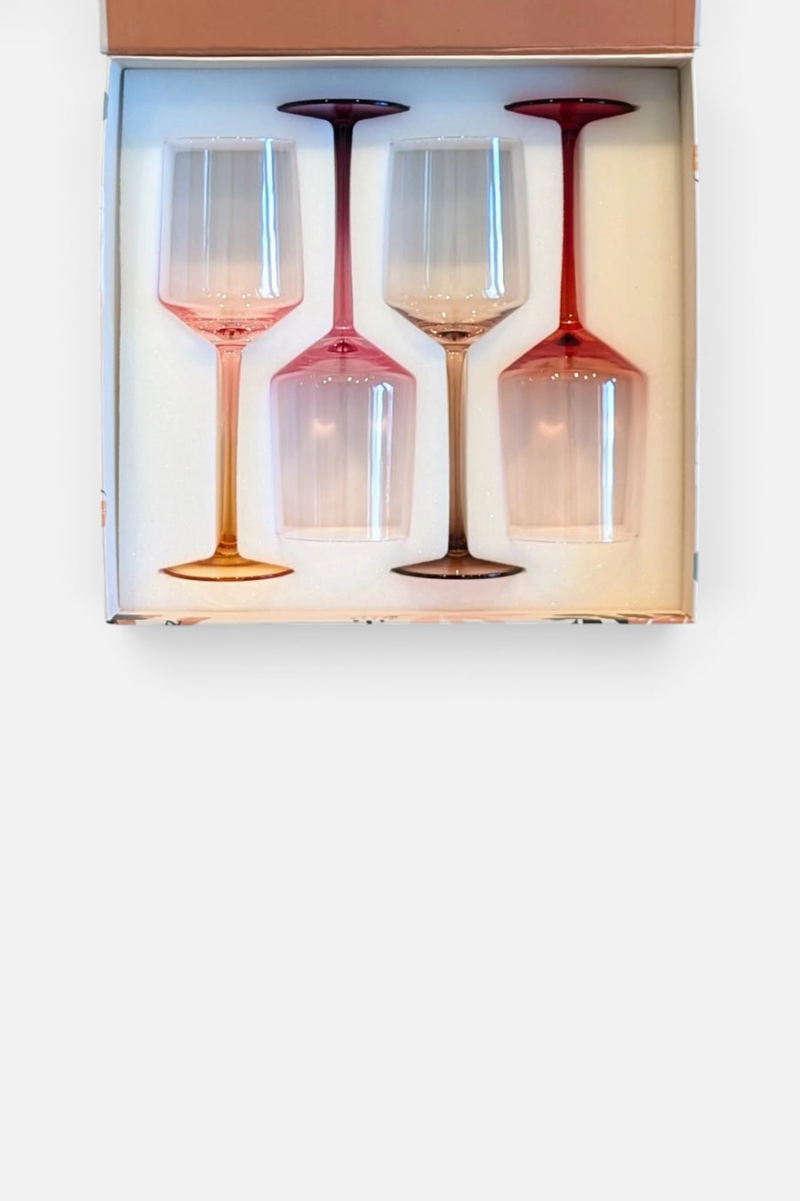 Byrdeen Autumn Wine Glass Set of 4 – back view